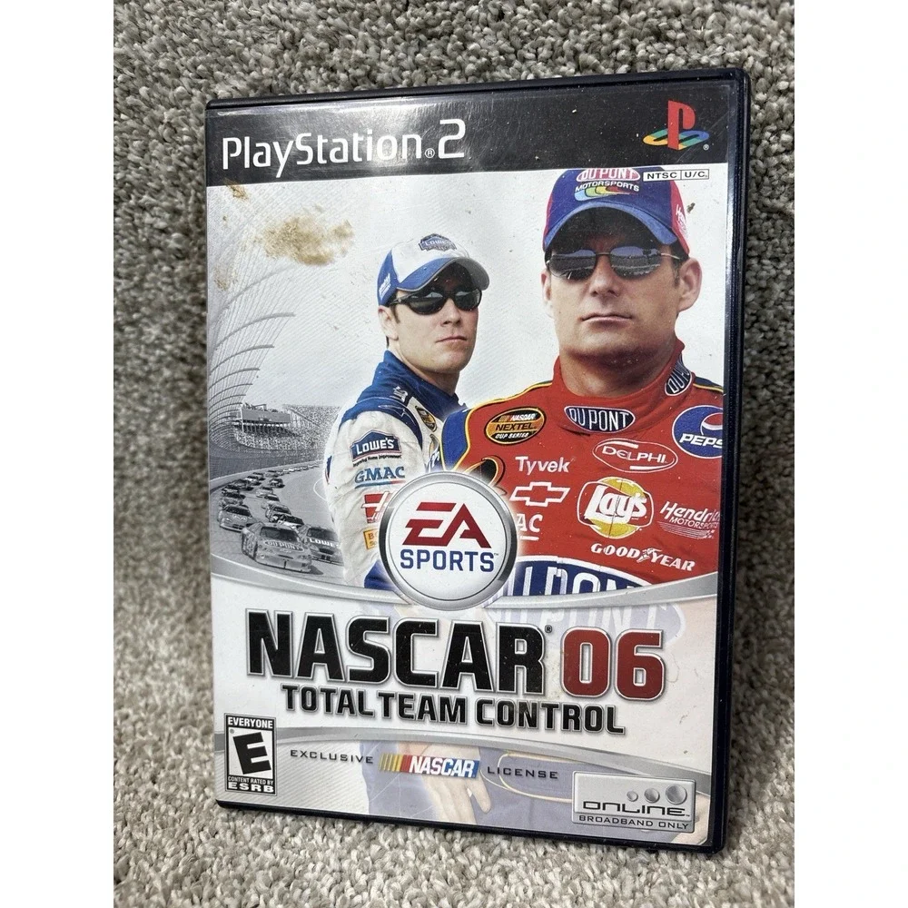 NASCAR 06 Total Team Control PS2,2005 EA Sports Complete CIB Tested Fast Ship